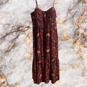 Auburn Floral Dress